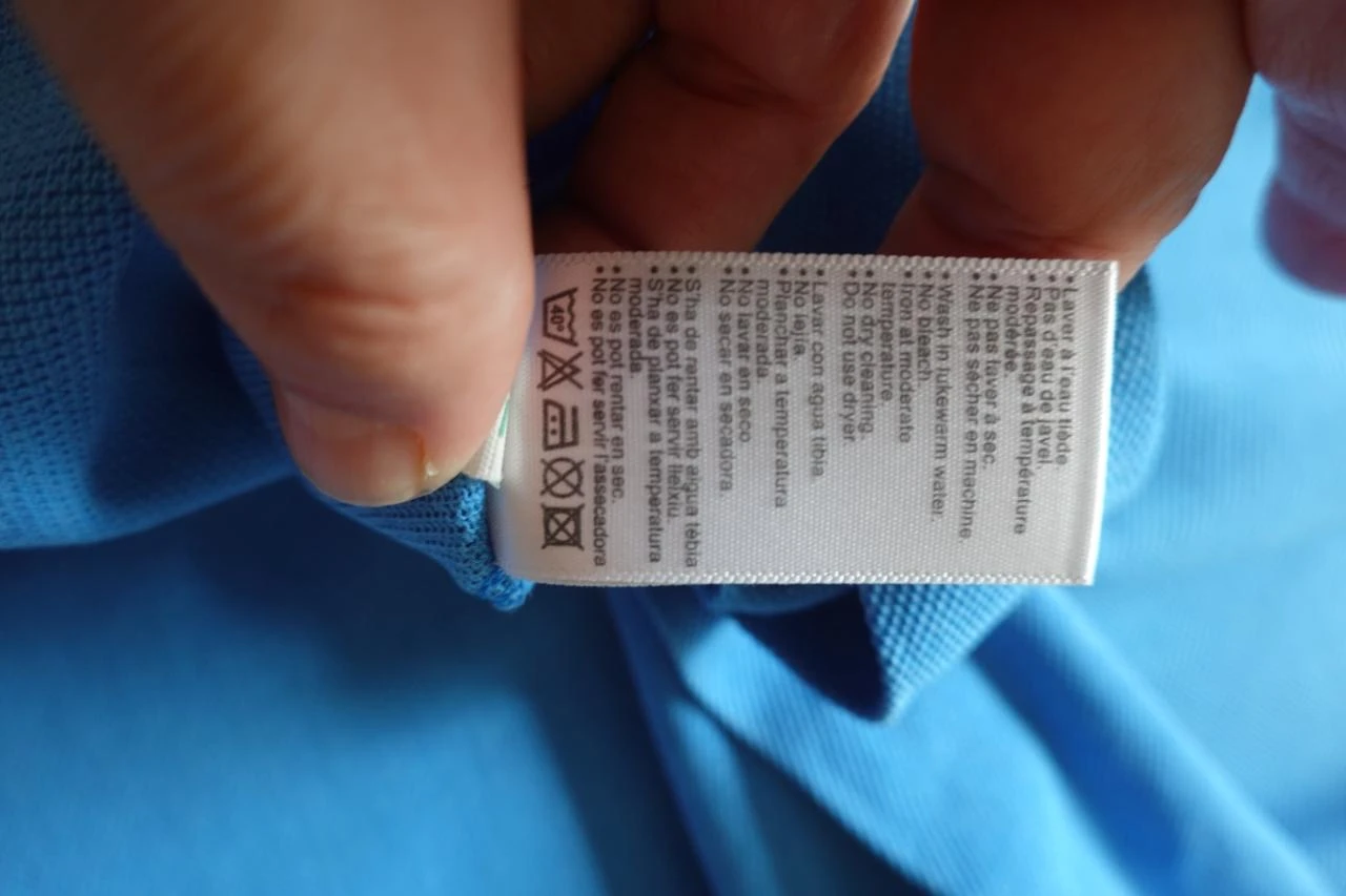 Turquoise blue Lacoste men's polo size 4 M cotton – photo 5